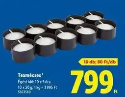 Lidl TEAMÉCSES ajánlat