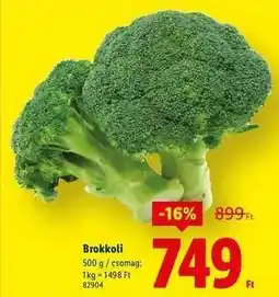 Lidl Brokkoli ajánlat