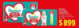 Lidl Pampers Active Baby bugyipelenka ajánlat