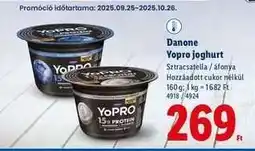 Lidl Danone Yopro joghurt ajánlat
