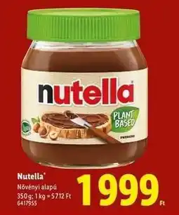 Lidl Nutella ajánlat