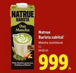 Lidl Natrue Barista zabital ajánlat