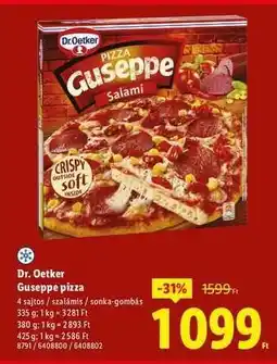 Lidl DR. OETKER Guseppe pizza ajánlat