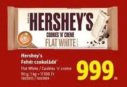Lidl Hershey's Fehér csokoládé ajánlat
