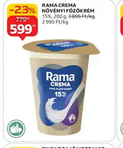 Auchan Rama Crema Növényi Főzőkrém ajánlat