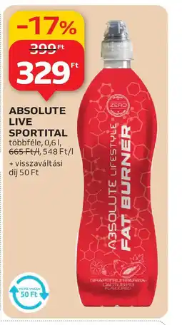 Auchan Absolute Live Sportital ajánlat