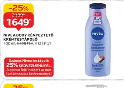 Auchan Nivea Body Kényeztető Krémtestápol ajánlat