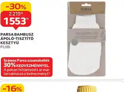 Auchan Parsa Bambusz Ápol-Tisztít Kesztyű ajánlat