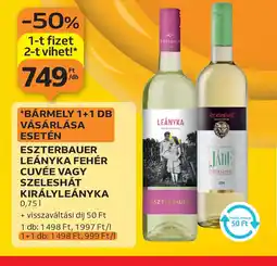 Auchan Eszterbauer Leányka Fehér Cuvée vagy Szeleshát Királyleányka ajánlat