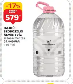 Auchan Hajdúszoboszli Ásványvíz ajánlat