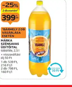 Auchan Márka Szénsavas Üdítőital ajánlat