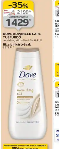 Auchan Dove Advanced Care Tusfürdő ajánlat