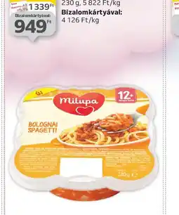 Auchan Milupa Baba Menü ajánlat