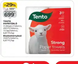 Auchan Tento Papírtörlő ajánlat