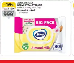 Auchan Zewa Big Pack Nedves Toalettpapír ajánlat