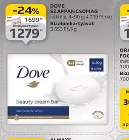 Auchan Dove Szappancsomag ajánlat