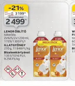 Auchan Lenor Öblítő ajánlat