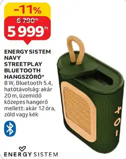 Auchan Energy sistem navy streetplay bluetooth hangszóró ajánlat