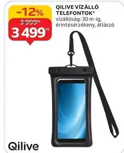 Auchan Qilive vízálló telefontok ajánlat