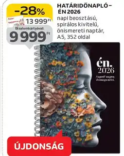 Auchan Határidőnapló- én 2026 ajánlat