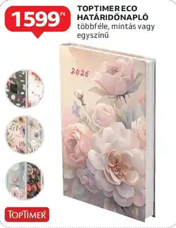Auchan Toptimereco határidőnapló ajánlat