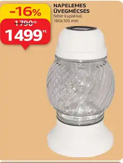 Auchan Napelemes üvegmécses ajánlat