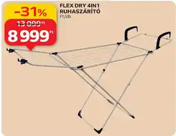 Auchan Flex dry 4in1 ruhaszárító ajánlat