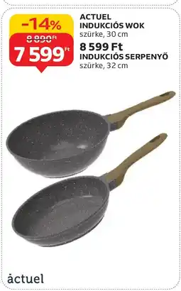 Auchan Actuel indukciós wok ajánlat