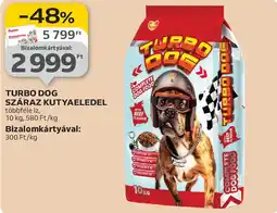 Auchan Turbo dog száraz kutyaeledel ajánlat