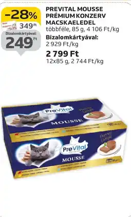 Auchan Prevital mousse prémium konzerv ajánlat