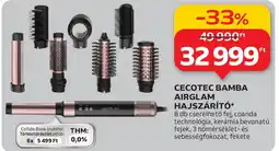 Auchan Cecotec bamba airglam hajszárító ajánlat