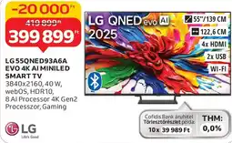 Auchan Lg 55qned93a6a evo 4k ai miniled smart tv ajánlat