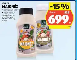 ALDI LE GUSTO MAJONÉZ ajánlat