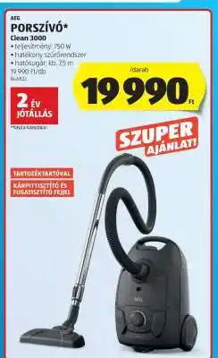 ALDI AEG Porszívó Clean 3000 ajánlat