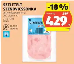 ALDI Szeletelt Szendvicssonka ajánlat