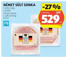 ALDI Német sült sonka ajánlat