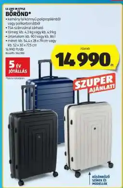ALDI LS Live in Style Bőrönd ajánlat