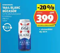 ALDI Kronenbourg 1664 Blanc Búzasör ajánlat