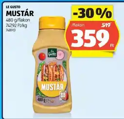 ALDI LE GUSTO MUSTÁR ajánlat