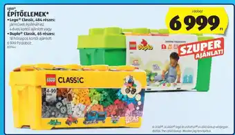 ALDI LEGO Építőelemek ajánlat