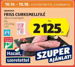ALDI Friss csirkemellfilé ajánlat