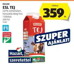 ALDI MILSANI ESL TEJ ajánlat