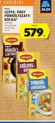 ALDI MAGGI Leves- vagy pörköltzaft-kocka ajánlat