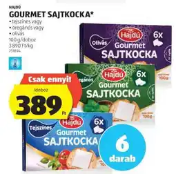 ALDI Hajdú Gourmet Sajtkocka ajánlat