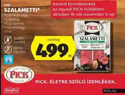 ALDI Pick szalametti ajánlat