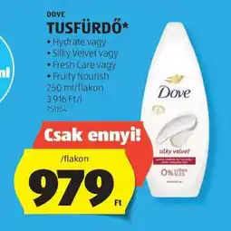 ALDI Dove tusfürdő ajánlat
