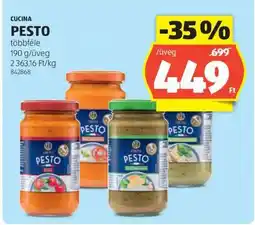 ALDI Cucina Pesto ajánlat
