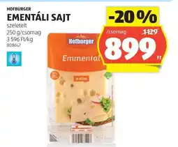 ALDI HOFBURGER EMENTÁLI SAJT ajánlat