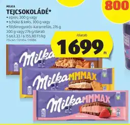 ALDI Milka tejcsokoládé ajánlat