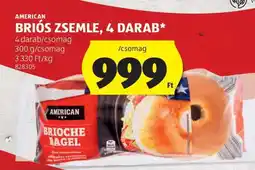 ALDI American Briós Zsemle, 4 darab ajánlat